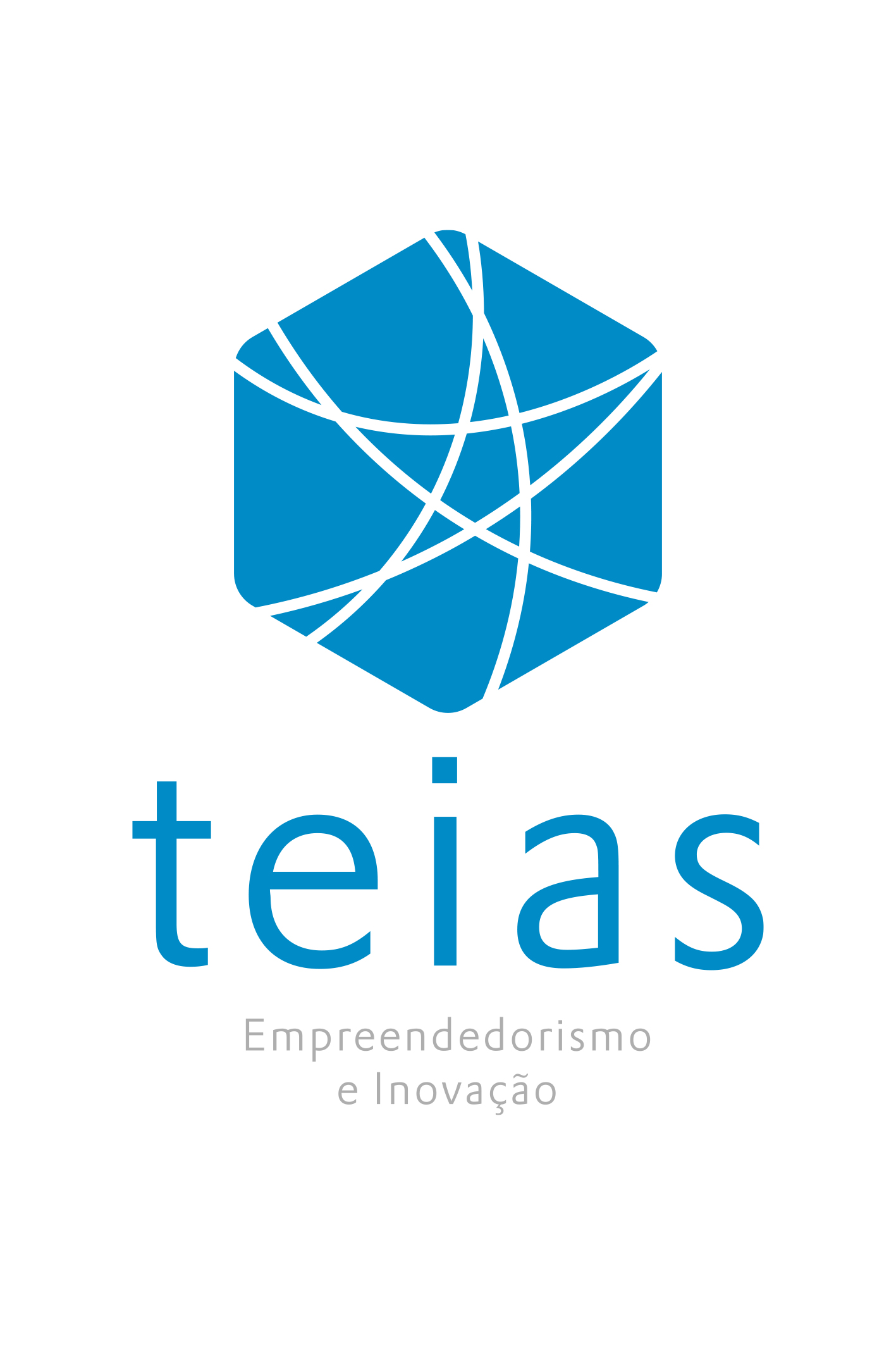 Logo teias maior multicolorido