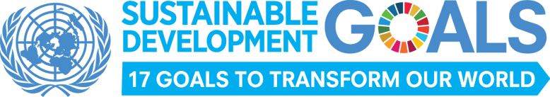 SDG logo with UN emblem