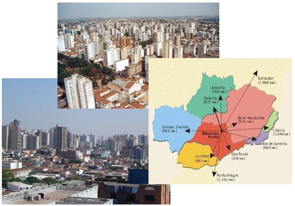 ribeirao preto com mapa