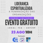 Liderança espiritualizada é tema de palestra