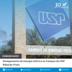 Desligamento de energia elétrica no campus da USP Ribeirão Preto