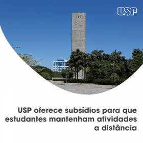 USP oferece subsídios para que estudantes mantenham atividades a distância
