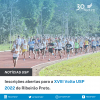 Inscrições abertas para a XVIII Volta USP 2022 de Ribeirão Preto