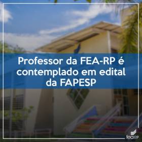 Professor é contemplado com edital de pesquisa da FAPESP