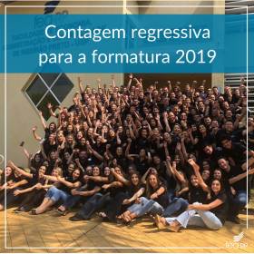 Contagem regressiva para a formatura de 2019