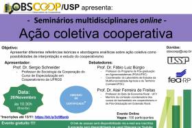 Ação coletiva cooperativa é tema de seminário
