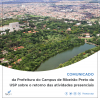 Comunicado da Prefeitura do Campus de Ribeirão Preto da USP