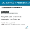 Programa de Pós-Graduação em Controladoria e Contabilidade promove Aula Inaugural