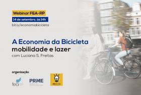 Webinar da FEA-RP aborda a Economia da Bicicleta