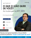 Núcleo de Apoio Contábil e Fiscal (NAF) promove palestra “O que o leão quer de você?”