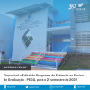 Disponível o Edital do Programa de Estímulo ao Ensino de Graduação - PEGG, para o 2º semestre de 2022