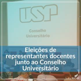 Eleições de representantes docentes junto ao Conselho Universitário