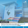 Abertas as inscrições nos projetos do Programa de Estímulo ao Ensino de Graduação (PEEG)