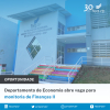 Departamento de Economia abre vaga para monitoria de Finanças II