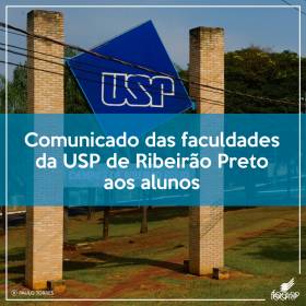 Diretores das faculdades do campus divulgam comunicado aos estudantes