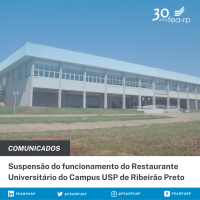 Suspensão do funcionamento do Restaurante Universitário do Campus USP de Ribeirão Preto