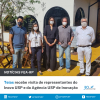 Teias recebe visita de representantes do Inova USP e da Agência USP de Inovação