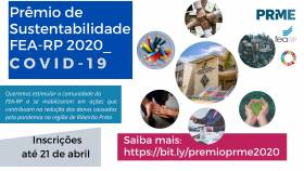Escritório da FEA-RP promove Prêmio de Sustentabilidade focado no COVID-19