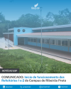 COMUNICADO: Início de funcionamento dos Refeitórios 1 e 2 do Campus de Ribeirão Preto