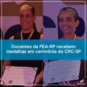 Docentes da FEA-RP recebem medalhas em cerimônia do CRC-SP